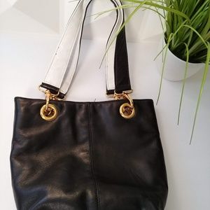 👜 Gani Black Leather "Mini" Handbag